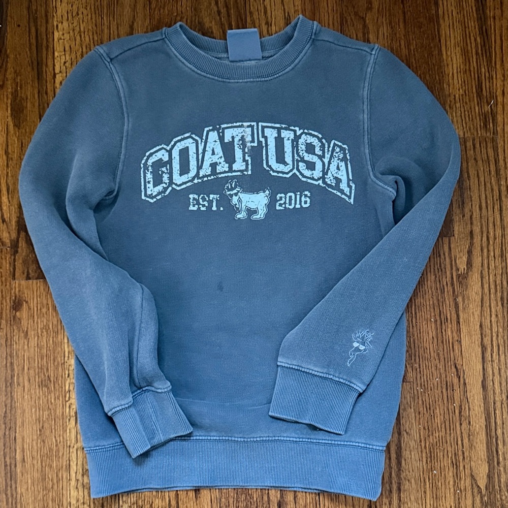GOAT USA Kids Blue Sweatshirt